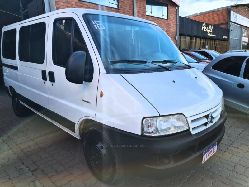 jumper 2.3 minibus 16v turbo intercooler diesel 4p manual 2016 caxias do sul