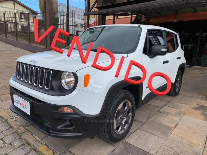 renegade 1.8 16v flex sport 4p manual 2016 caxias do sul