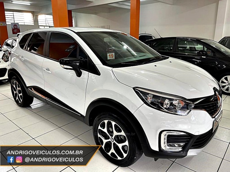 captur 1.6 16v flex intense automatico 2019 caxias do sul