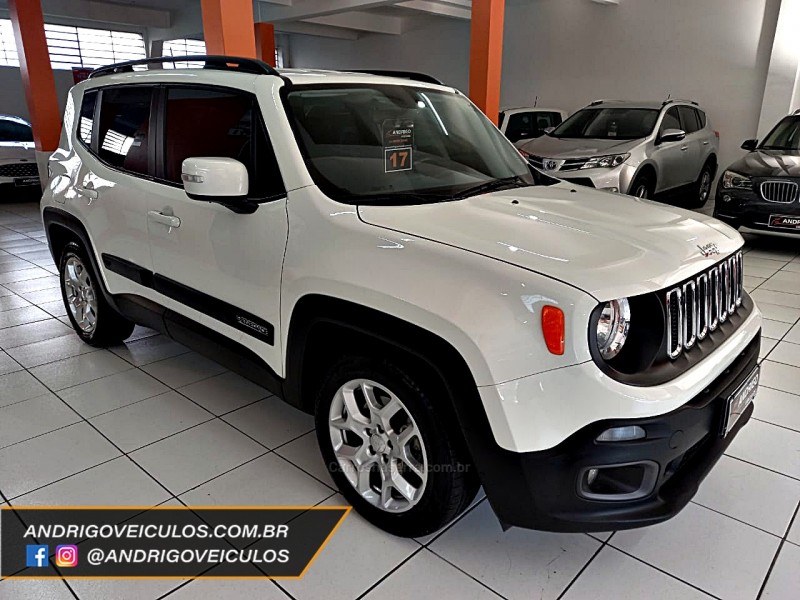 renegade 1.8 16v flex longitude 4p automatico 2017 caxias do sul