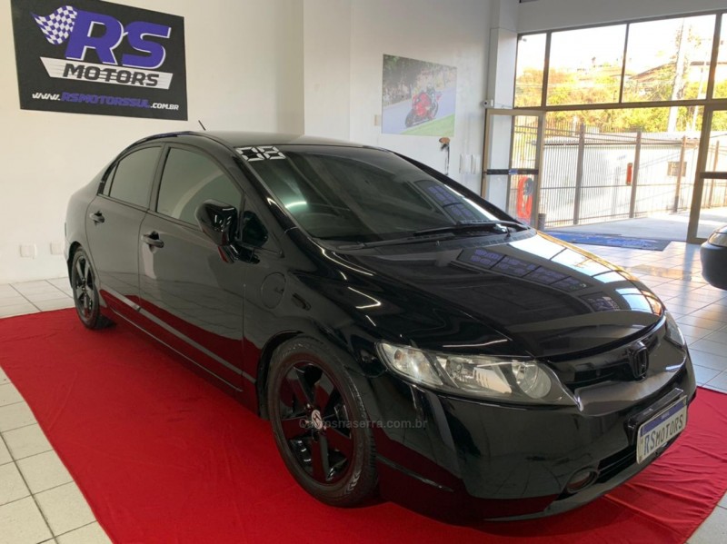 civic 1.8 lxs 16v flex 4p automatico 2008 caxias do sul