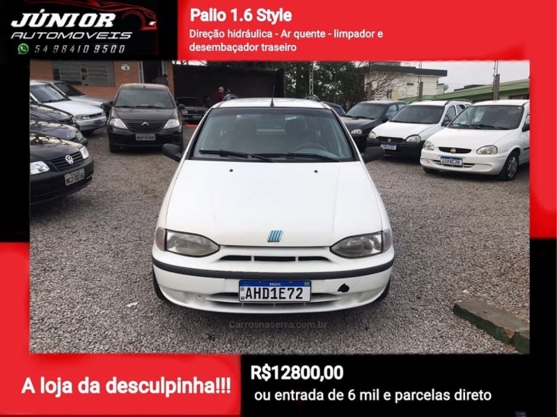 palio 1.0 mpi weekend elx 16v gasolina 4p manual 1997 caxias do sul