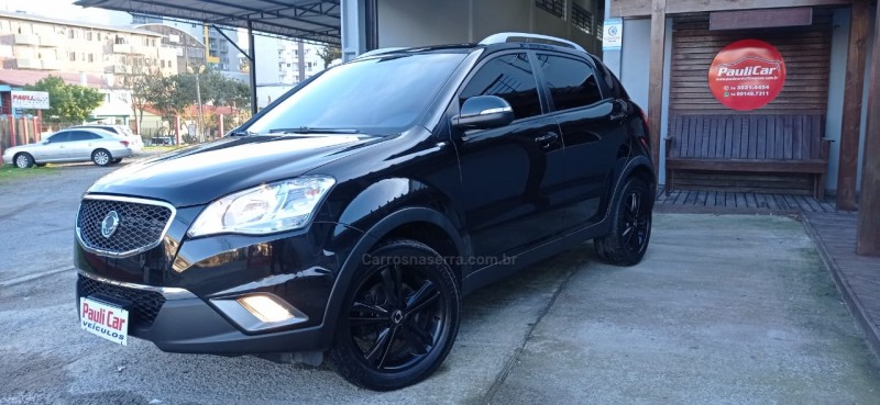 korando 2.0 gls 4x4 16v turbo diesel 4p automatico 2012 caxias do sul