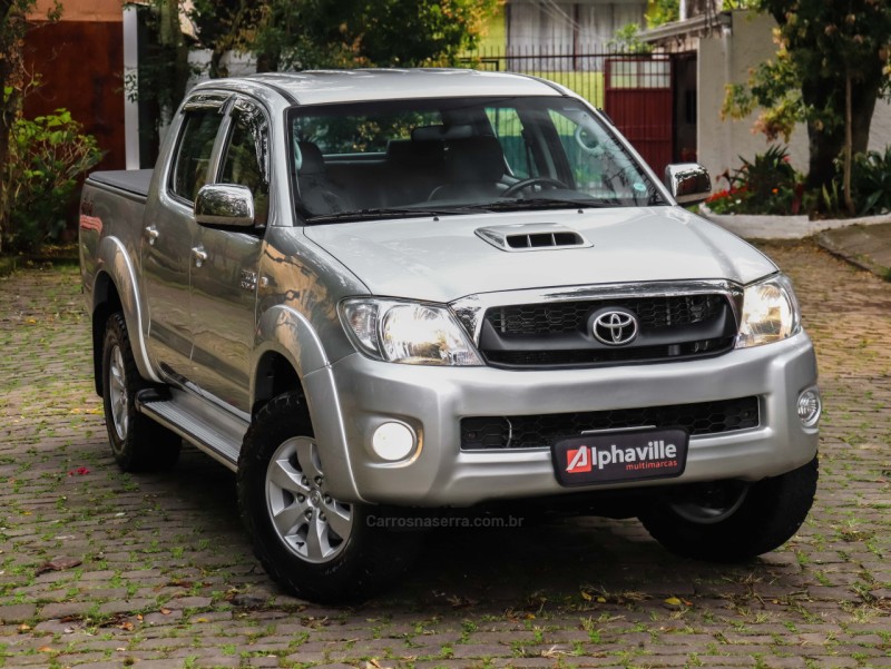 hilux 3.0 srv 4x4 cd 16v turbo intercooler diesel 4p manual 2010 caxias do sul