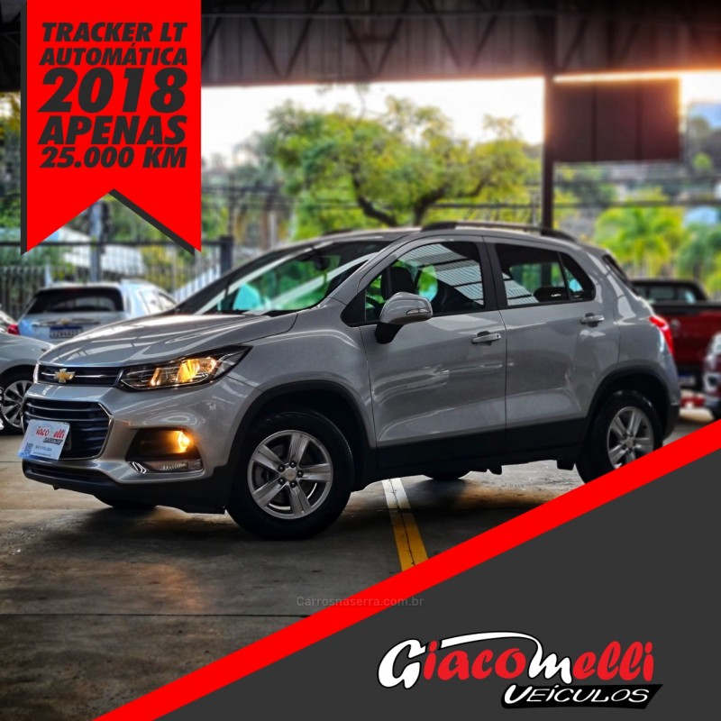 tracker 1.4 16v turbo flex lt automatico 2018 caxias do sul