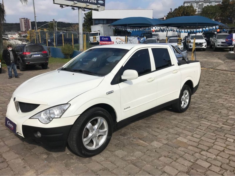 actyon sports 2.0 glx 4x4 cd 16v turbo intercooler diesel 4p automatico 2011 farroupilha