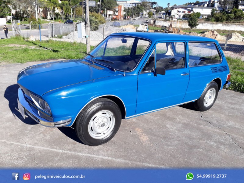 brasilia 1.3 8v gasolina 2p manual 1975 bento goncalves