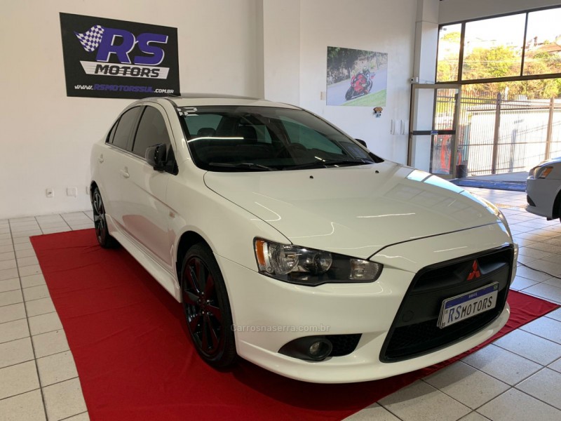 lancer 2.0 gt 16v gasolina 4p automatico 2012 caxias do sul