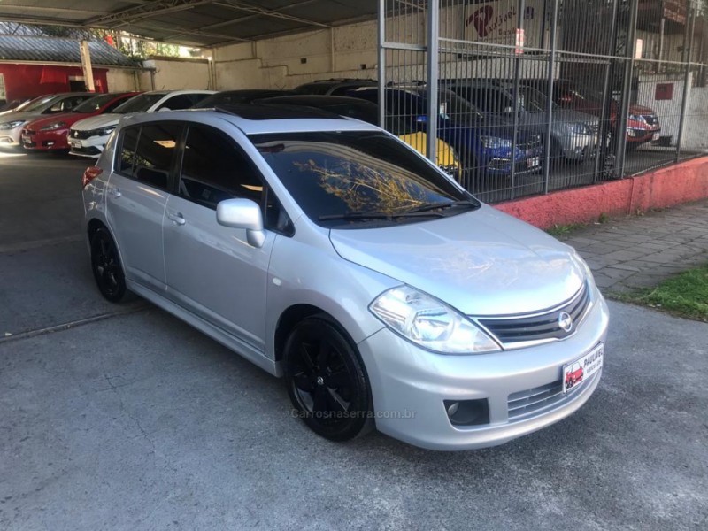 tiida 1.8 sl 16v flex 4p automatico 2012 caxias do sul