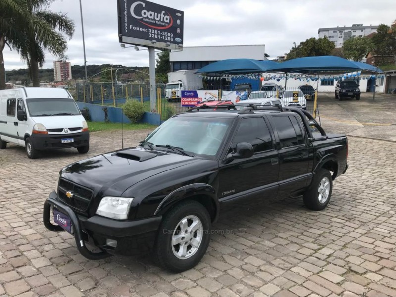 s10 2.8 tornado 4x2 cd 12v turbo electronic intercooler diesel 4p manual 2008 farroupilha