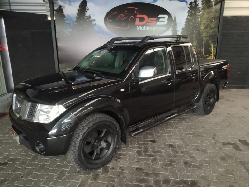 frontier 2.5 le 4x4 cd turbo eletronic diesel 4p automatico 2009 caxias do sul
