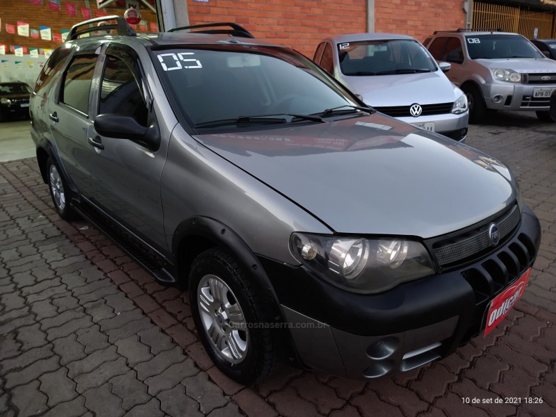 palio 1.8 mpi adventure weekend 8v gasolina 4p manual 2005 caxias do sul