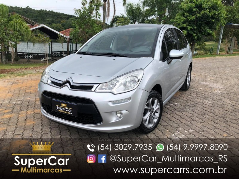 c3 1.5 tendance 8v flex 4p manual 2014 caxias do sul