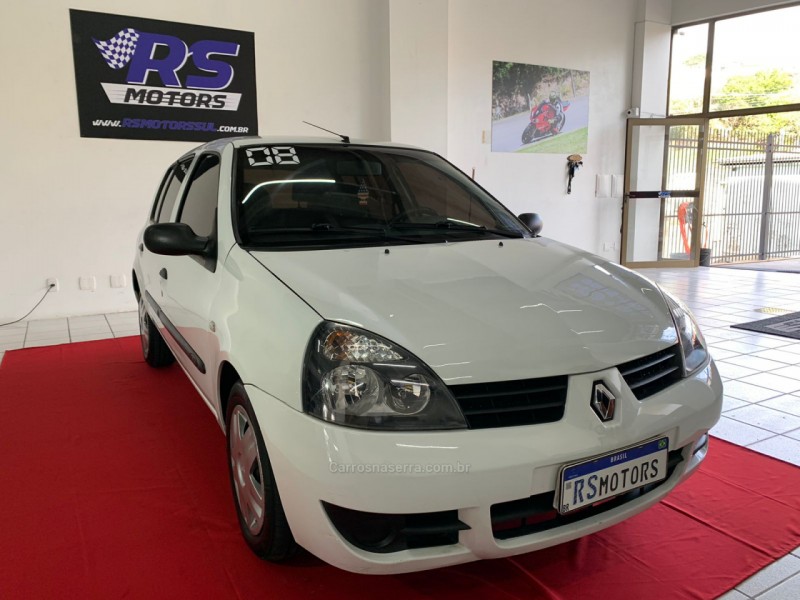 clio 1.6 authentique 16v flex 4p manual 2008 caxias do sul
