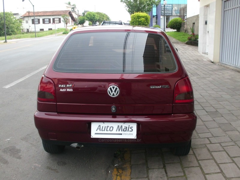 GOL 1.6 MI 8V GASOLINA 2P MANUAL - 1997 - FLORES DA CUNHA
