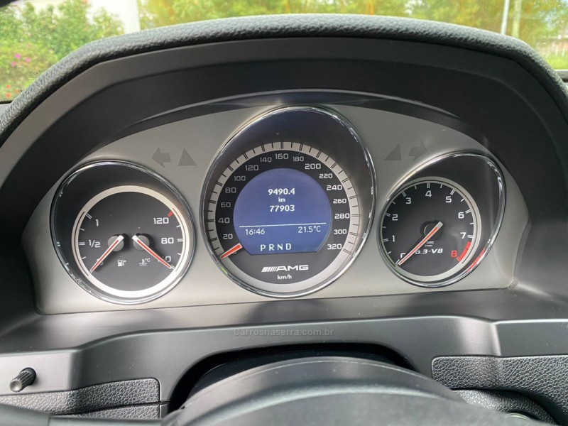 C 63 AMG 6.3 SEDAN V8 GASOLINA 4P AUTOMATICO - 2009 - TAQUARA