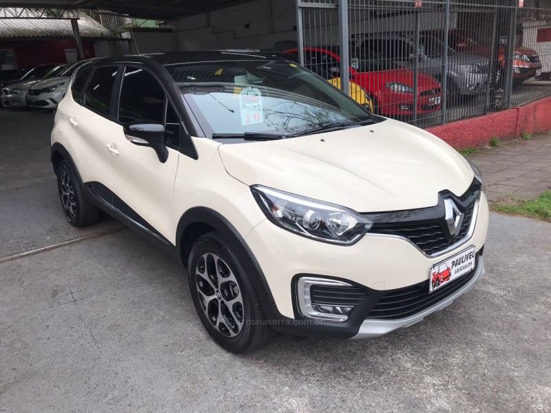 captur 1.6 16v flex intense automatico 2019 caxias do sul