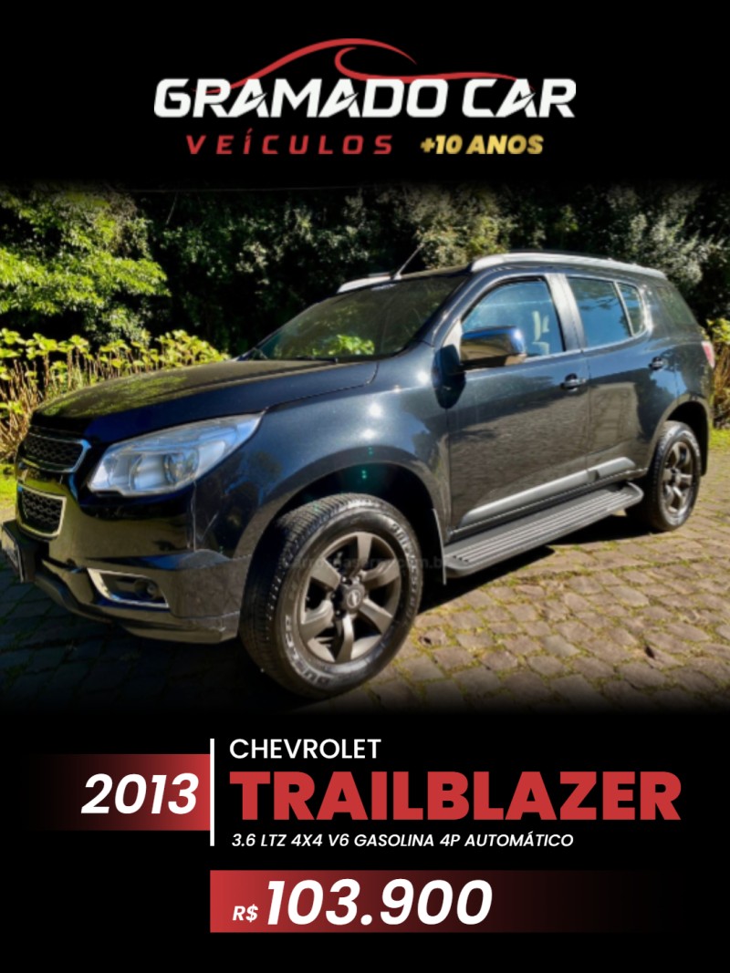TRAILBLAZER 3.6 LTZ 4X4 V6 GASOLINA 4P AUTOMÁTICO - 2013 - CANELA