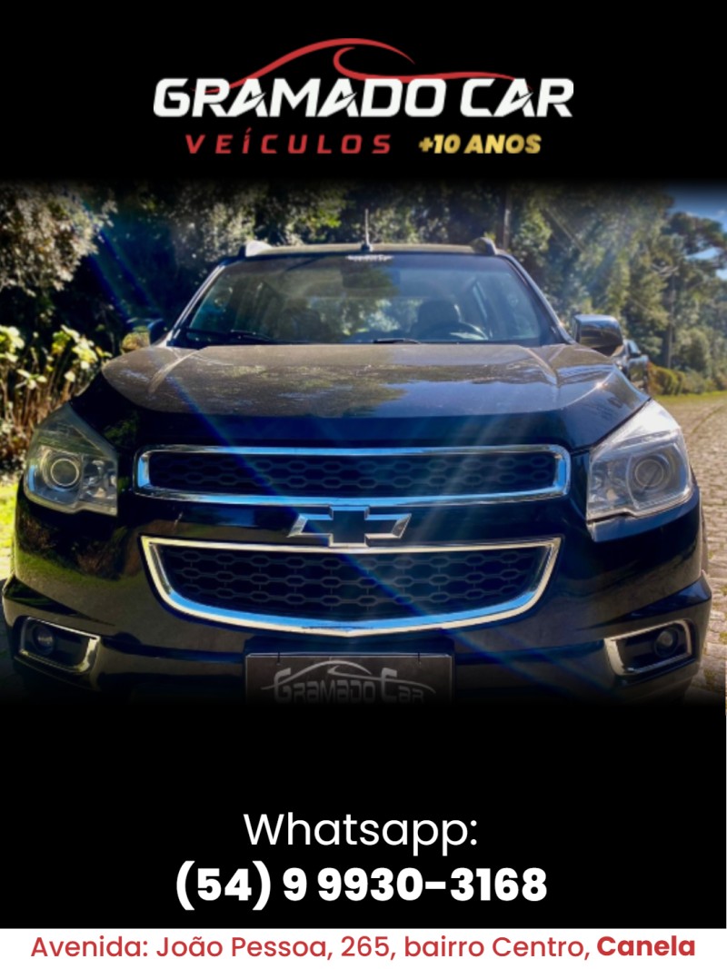 TRAILBLAZER 3.6 LTZ 4X4 V6 GASOLINA 4P AUTOMÁTICO - 2013 - CANELA