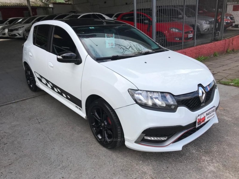 sandero 2.0 rs 16v flex 4p manual 2016 caxias do sul