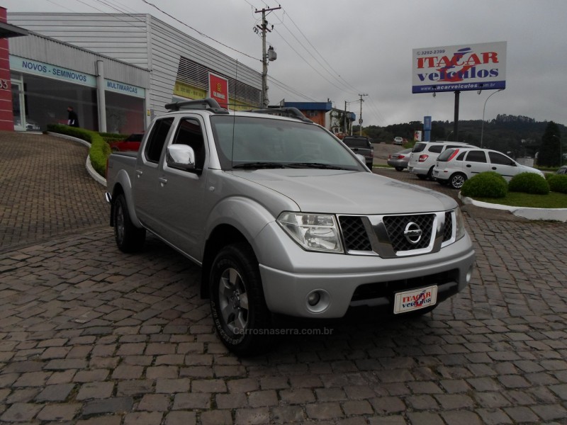 frontier 2.5 le 4x4 cd turbo eletronic diesel 4p automatico 2011 flores da cunha