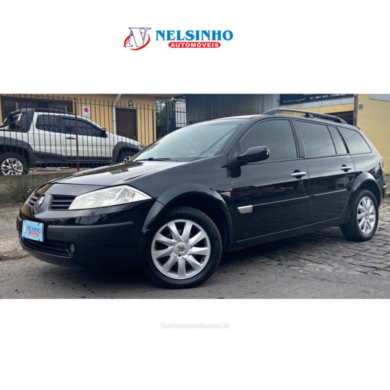 megane 2.0 dynamique grand tour 16v gasolina 4p automatico 2010 caxias do sul