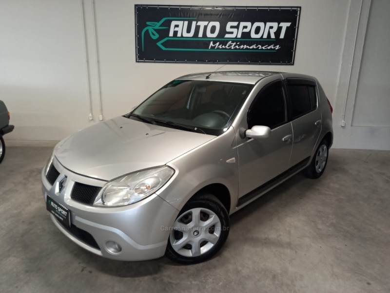 sandero 1.6 privilege 8v flex 4p manual 2009 caxias do sul