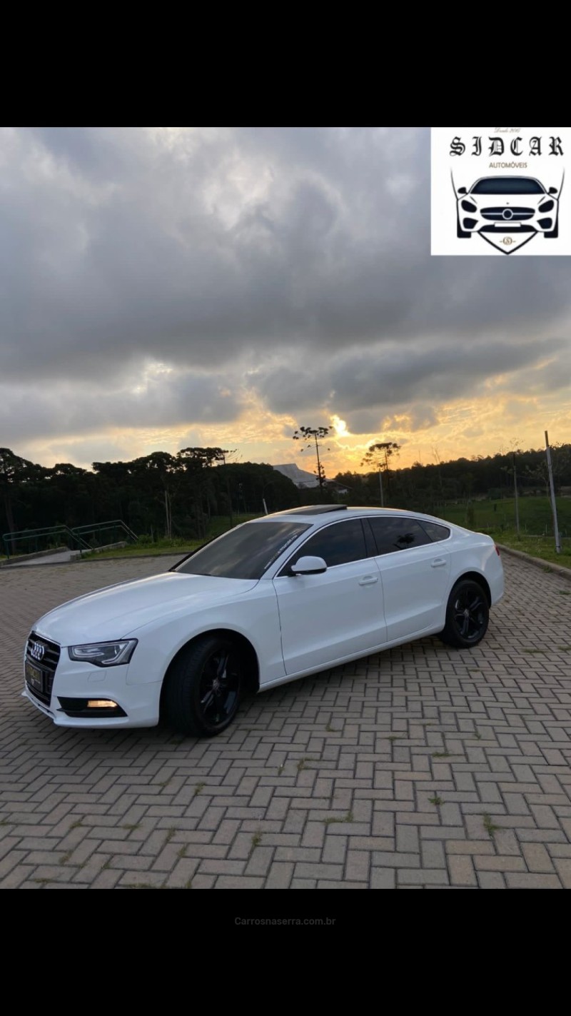 A5 2.0 TFSI SPORTBACK AMBITION 16V GASOLINA 4P S-TRONIC - 2014 - CAXIAS DO SUL