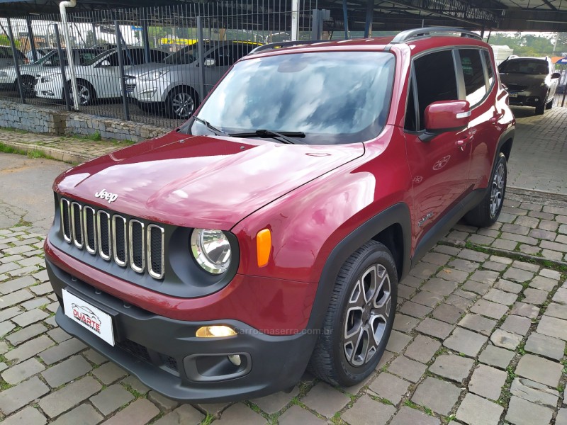 renegade 1.8 16v flex longitude 4p automatico 2018 caxias do sul
