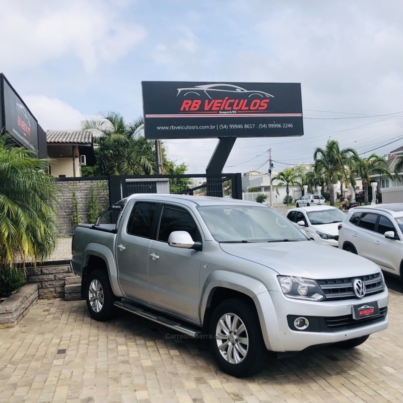 AMAROK 2.0 HIGHLINE 4X4 CD 16V TURBO INTERCOOLER DIESEL 4P AUTOMÁTICO - 2013 - GUAPORé