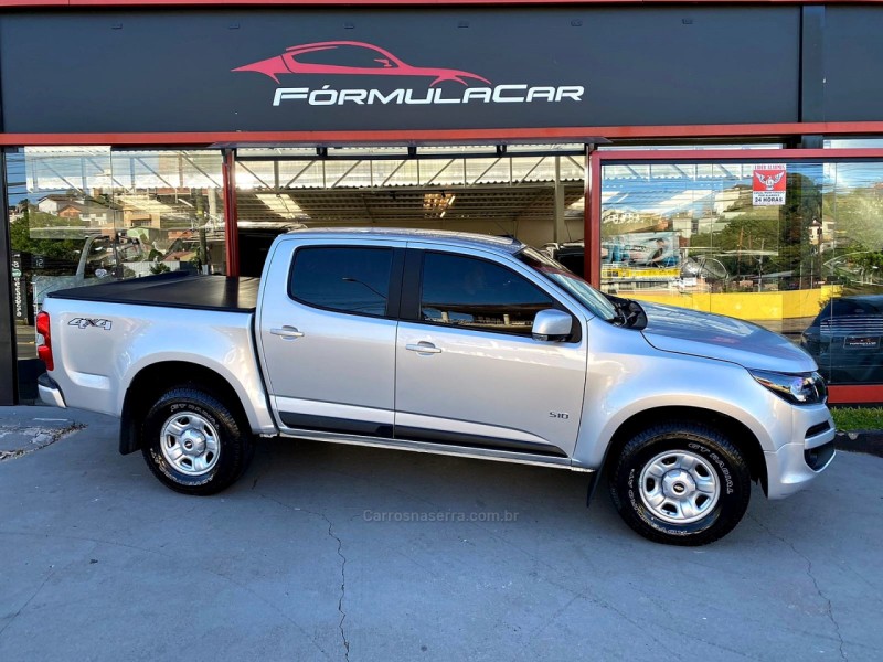 s10 2.8 ls 4x4 cd 16v turbo diesel 4p manual 2018 caxias do sul