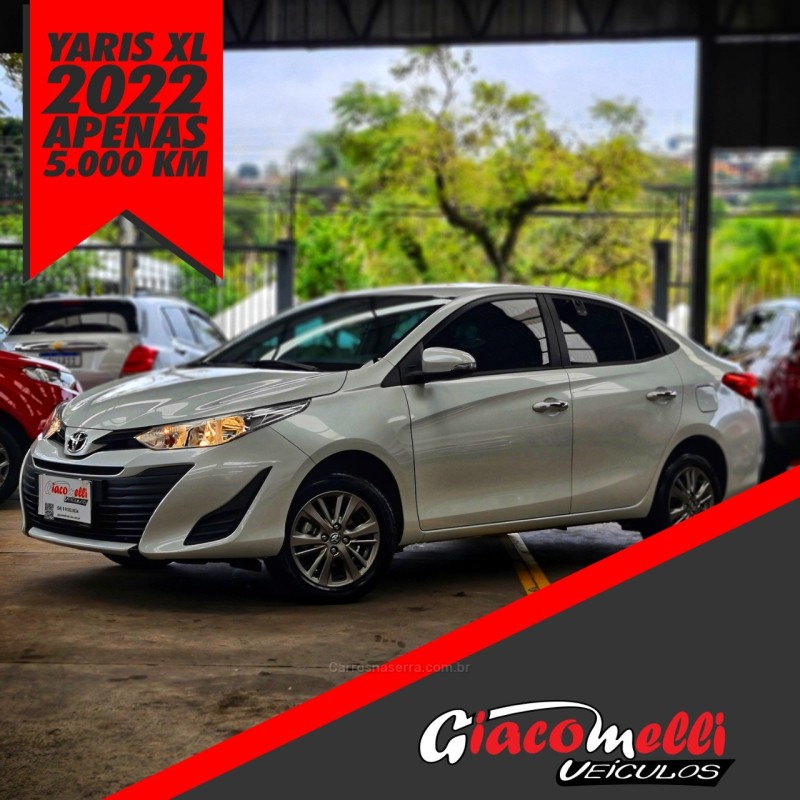 yaris 1.5 xl sedan 16v flex 4p automatico 2022 caxias do sul