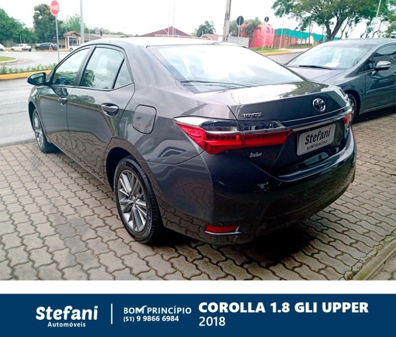 COROLLA 1.8 GLI UPPER 16V FLEX 4P AUTOMÁTICO - 2018 - BOM PRINCíPIO