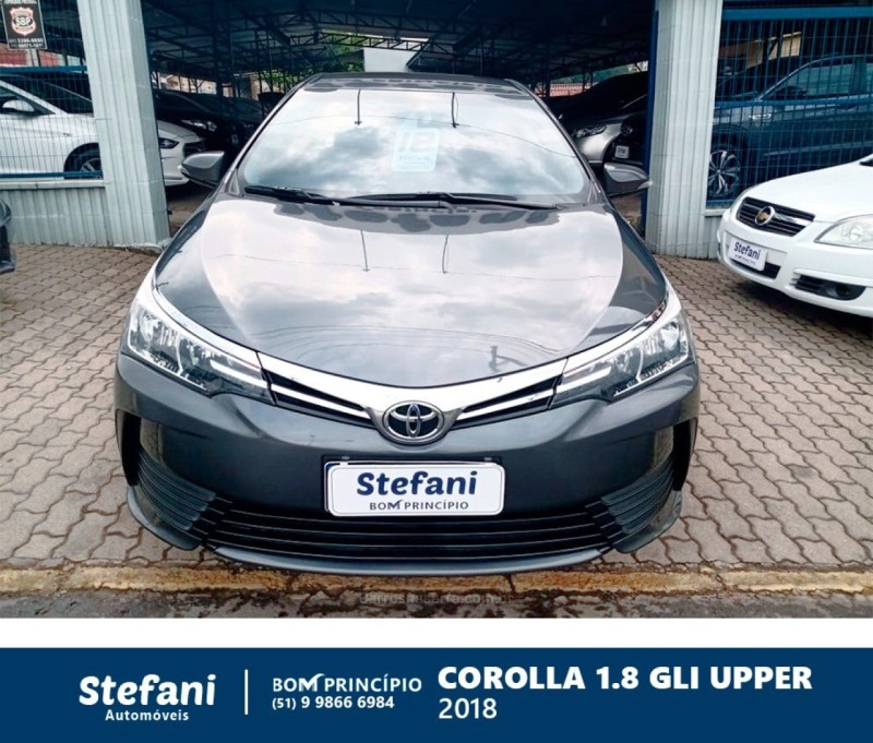 COROLLA 1.8 GLI UPPER 16V FLEX 4P AUTOMÁTICO - 2018 - BOM PRINCíPIO