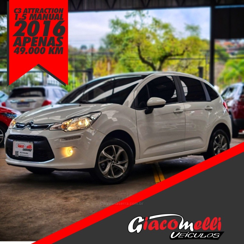 c3 1.5 attraction 8v flex 4p manual 2016 caxias do sul