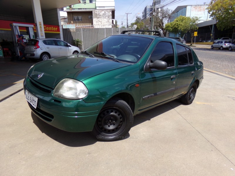clio 1.0 rn sedan 16v gasolina 4p manual 2003 caxias do sul