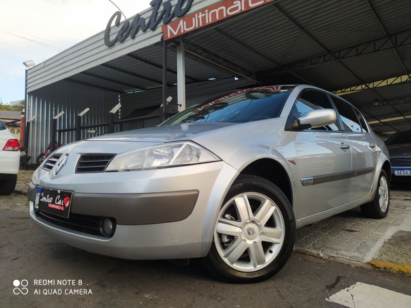 megane 2.0 dynamique sedan 16v gasolina 4p automatico 2009 caxias do sul