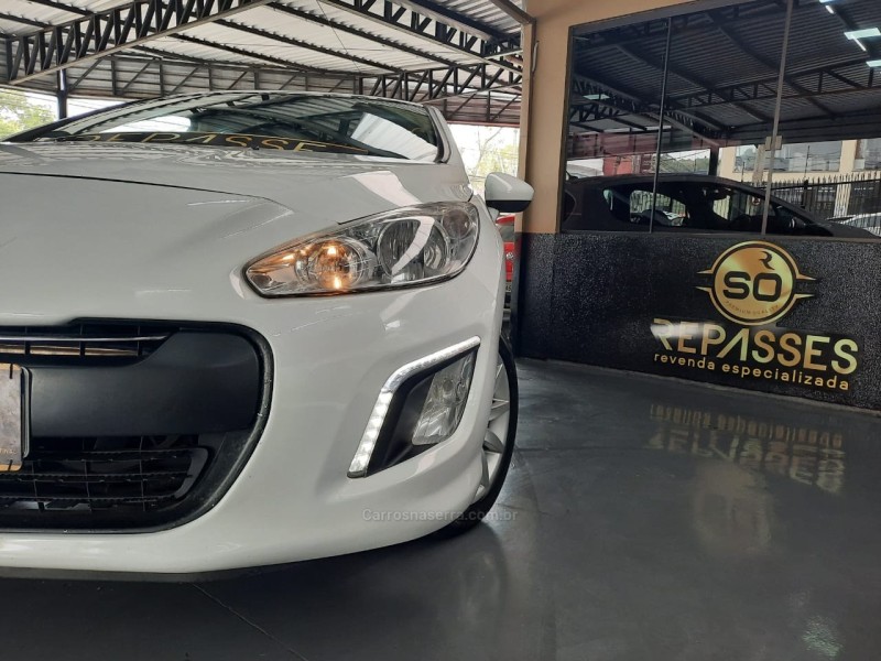 308 1.6 allure 16v flex 4p manual 2013 caxias do sul