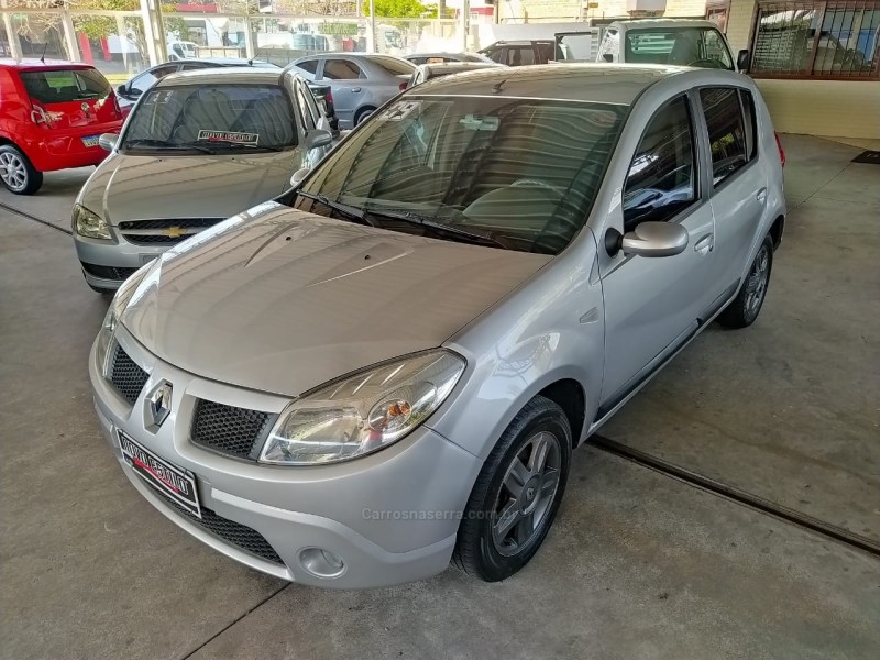 sandero 1.6 privilege 16v flex 4p manual 2009 caxias do sul