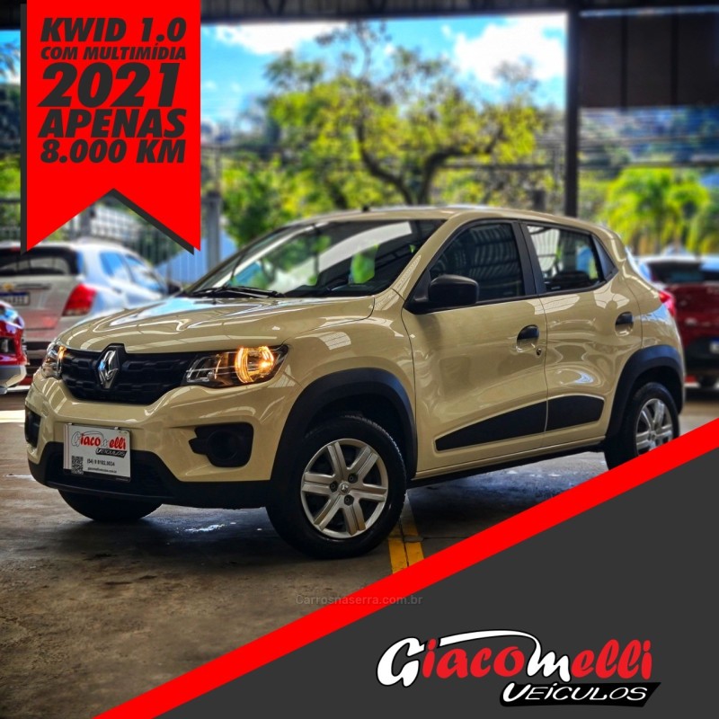 kwid 1.0 12v sce flex zen manual 2021 caxias do sul