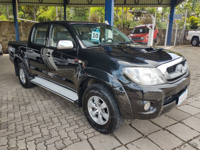 hilux 3.0 srv 4x4 cd 16v turbo intercooler diesel 4p automatico 2010 bento goncalves