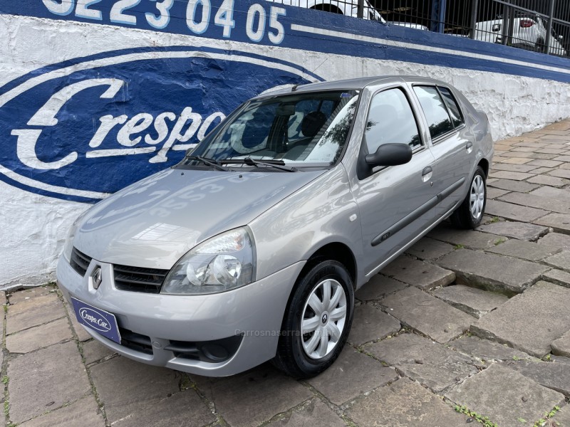 clio 1.0 expression sedan 16v flex 4p manual 2009 caxias do sul