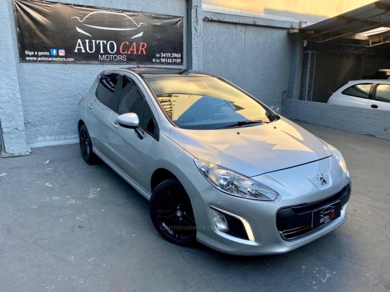 308 1.6 griffe thp 16v gasolina 4p automatico 2014 caxias do sul