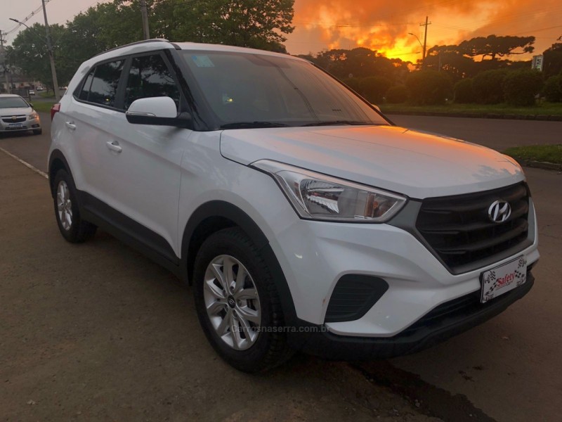 creta 1.6 16v flex smart automatico 2020 canela