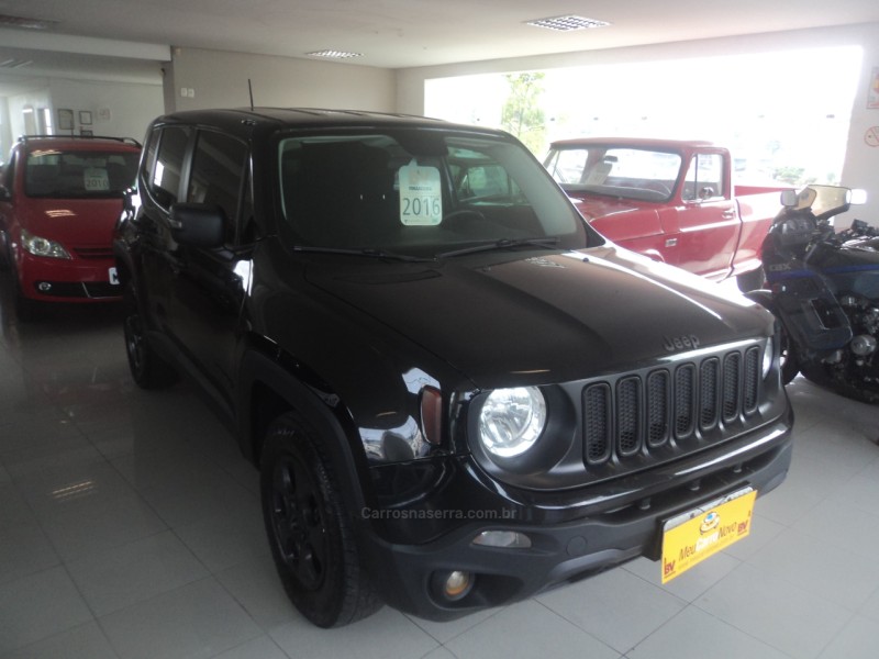 RENEGADE 2.0 16V TURBO DIESEL SPORT 4P 4X4 AUTOMÁTICO - 2016 - FARROUPILHA