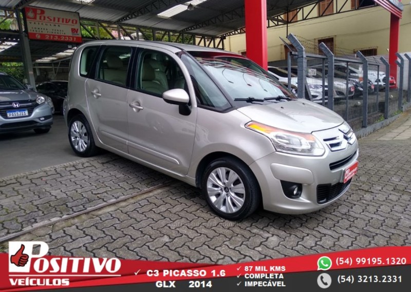 c3 1.5 picasso glx 8v flex 4p manual 2014 caxias do sul