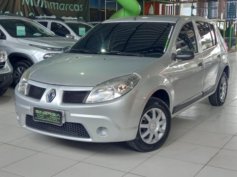 sandero 1.0 expression 16v flex 4p manual 2009 caxias do sul