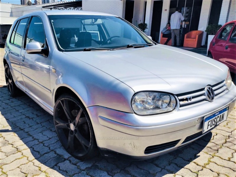 golf 1.8 mi gti 20v 180cv turbo gasolina 4p manual 2001 caxias do sul