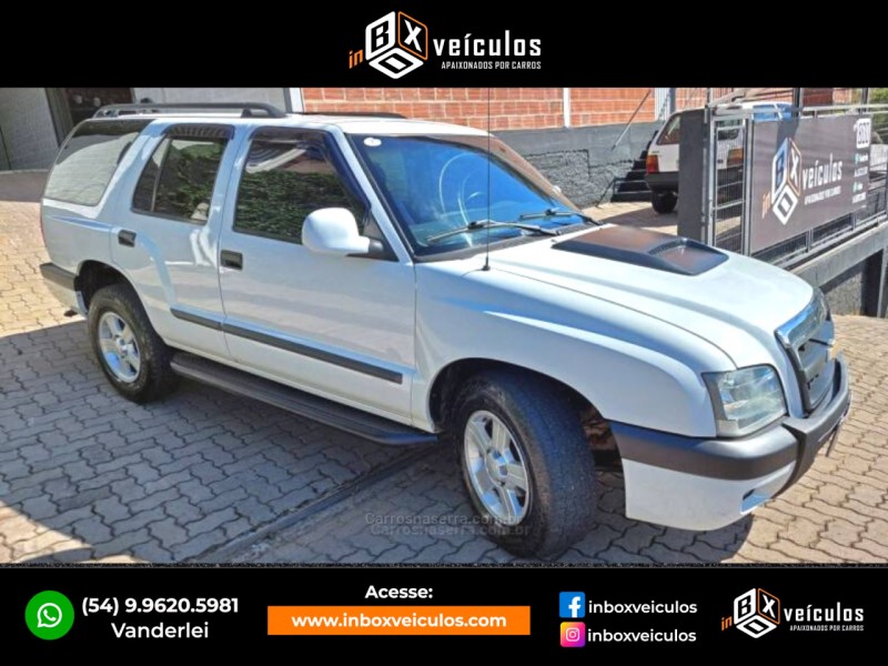 BLAZER 2.4 MPFI ADVANTAGE 4X2 8V FLEX 4P MANUAL - 2010 - GRAMADO
