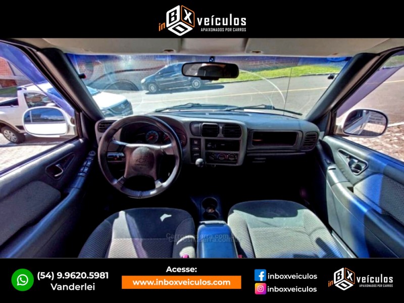BLAZER 2.4 MPFI ADVANTAGE 4X2 8V FLEX 4P MANUAL - 2010 - GRAMADO
